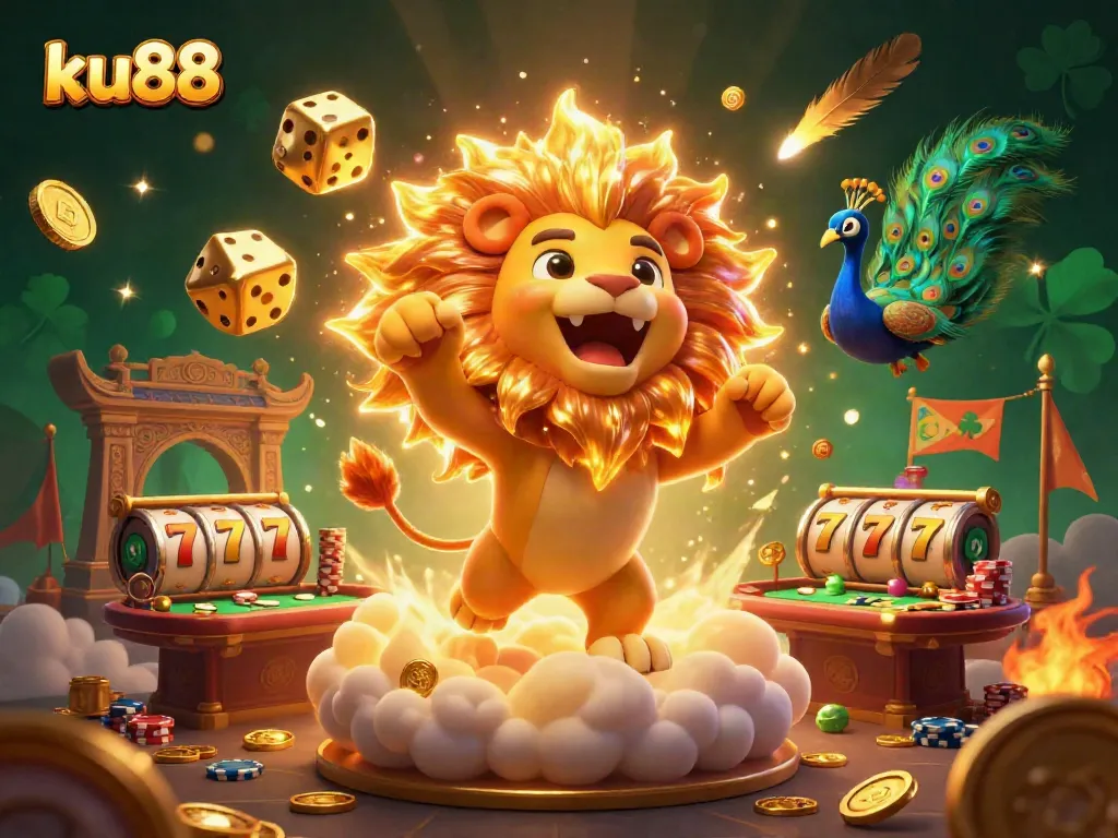 Experience thrilling gameplay at ku88 with vibrant casino elements and dazzling 3D visuals.