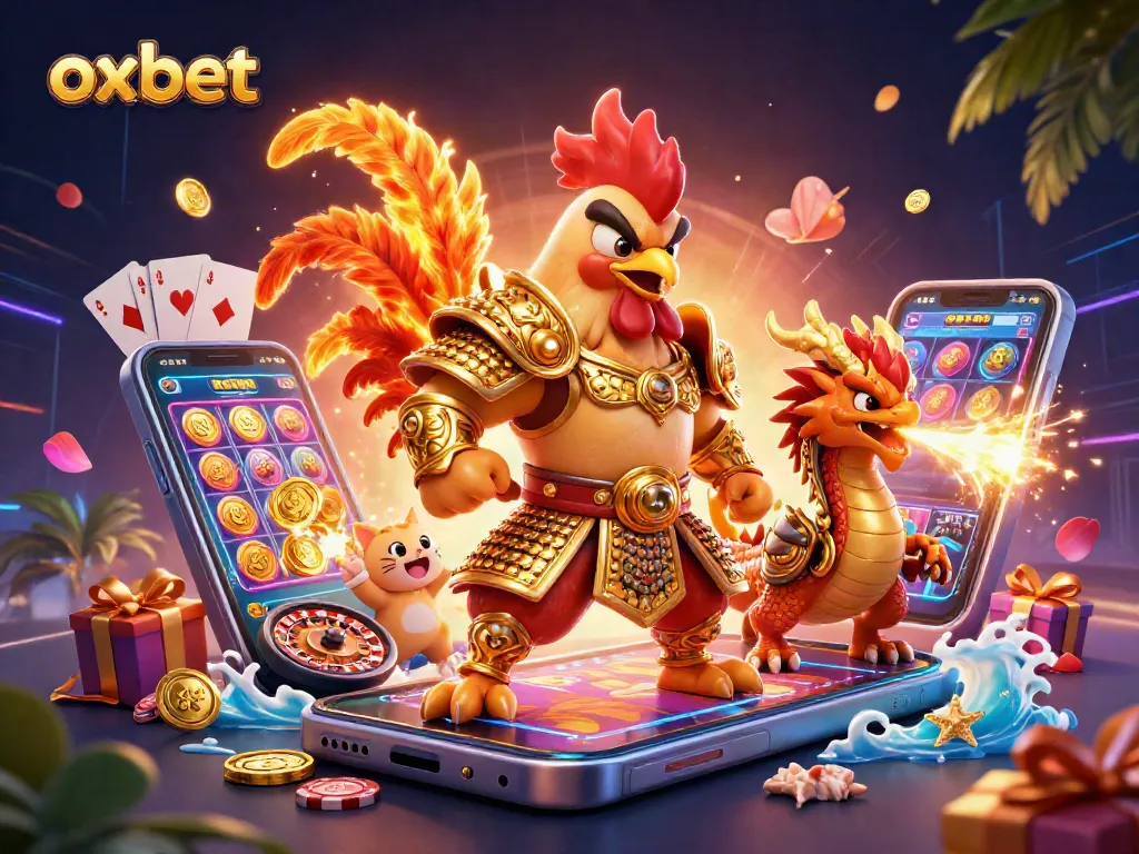 Engage with oxbet's thrilling casino scene featuring unique characters and vibrant gaming elements.