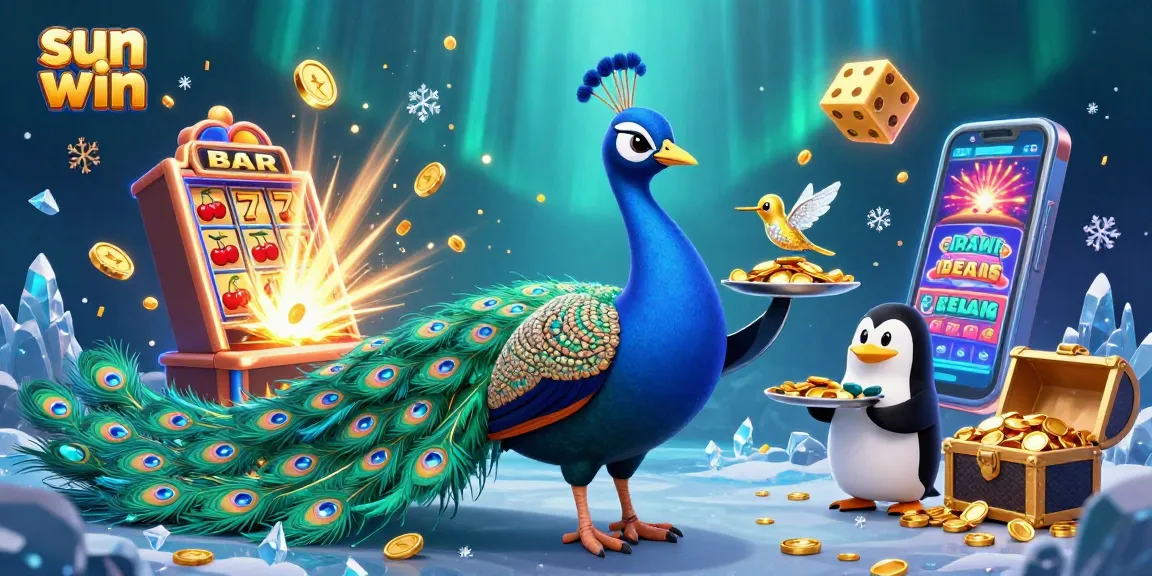 Engage with sun win's thrilling jackpot slots featuring dazzling gem-covered characters and immersive elements.